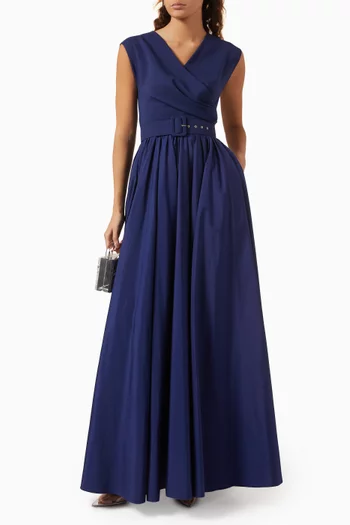 فستان كلارا بحزام