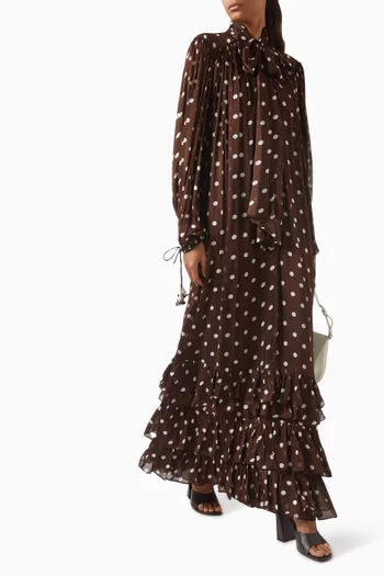 Tira Polka Dot-print Maxi Dress