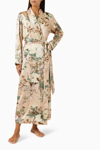 Capability Tirtoff Robe in Silk