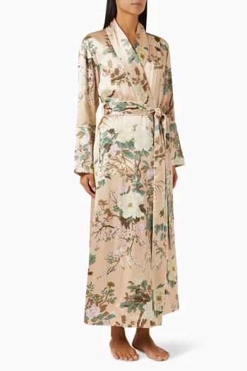 Capability Tirtoff Robe in Silk