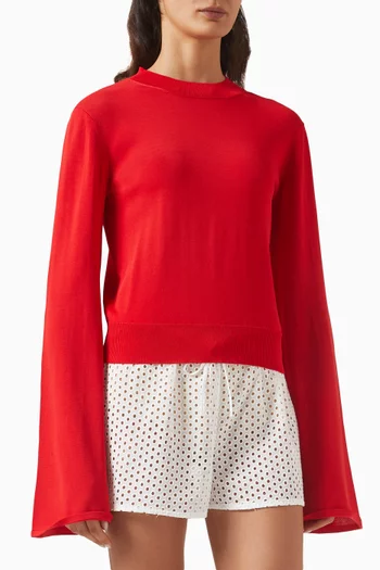 The Babetta Sweater in Viscose Blend