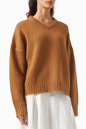 The Reva Top in Cashmere