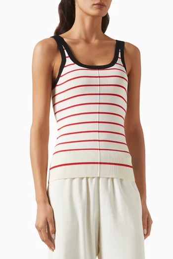 The Nessa Tank Top in Viscose Blend