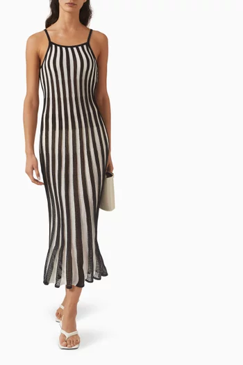 The Kaylee Dress in Viscose Blend