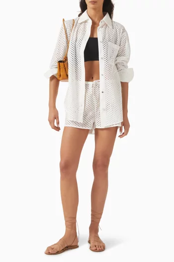 The Bronte Button-down Shirt in Cotton