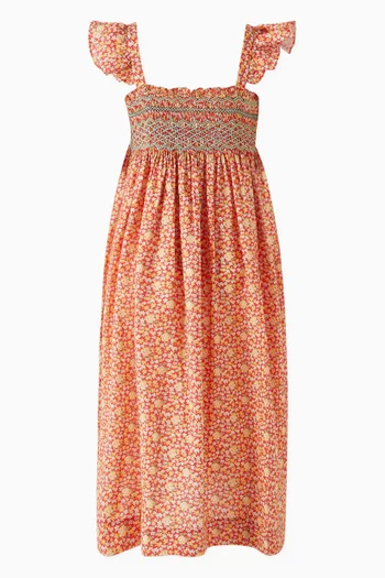 Embroidered Floral Dress