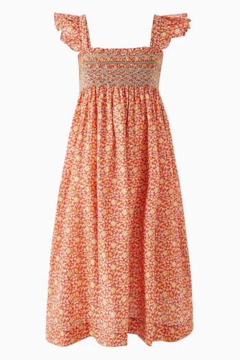 Embroidered Floral Dress