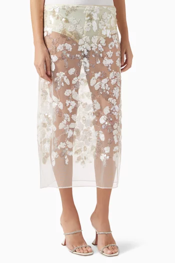 Wells Sequin-embellished Skirt