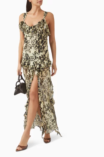 Chilas Animal-print Dress