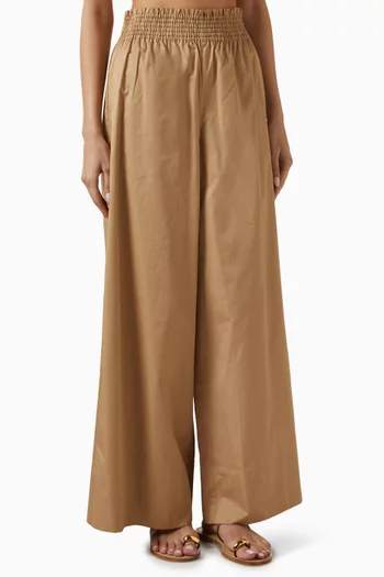 The Twyla Pants in Satin Poplin