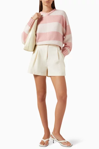 The Reva Sweater in Cotton-blend