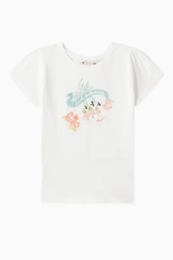 Capricia Hawaii Printed T-shirt