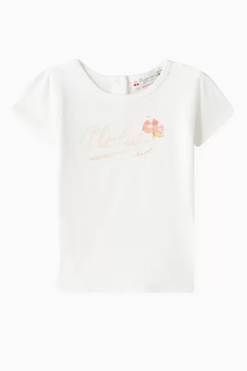 Aloha Cira Printed T-shirt in Cotton