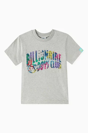 Robot Logo T-shirt in Cotton