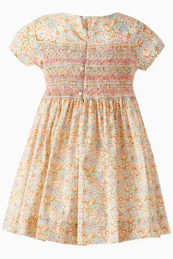Floral-print Dress in Organic Cotton