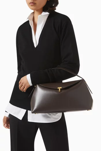T-lock Top-handle Bag in Palmellata Leather