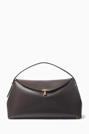 T-lock Top-handle Bag in Palmellata Leather