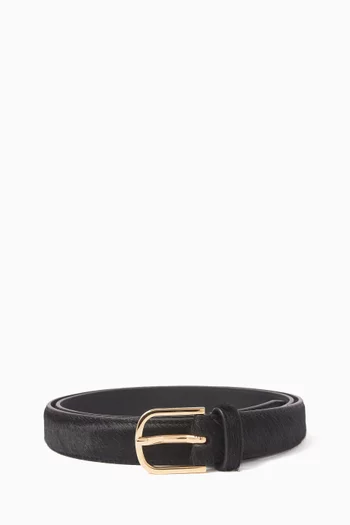 Belt in Pony Hair Calfskin