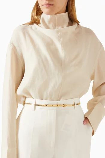 Chain Belt in Brass
