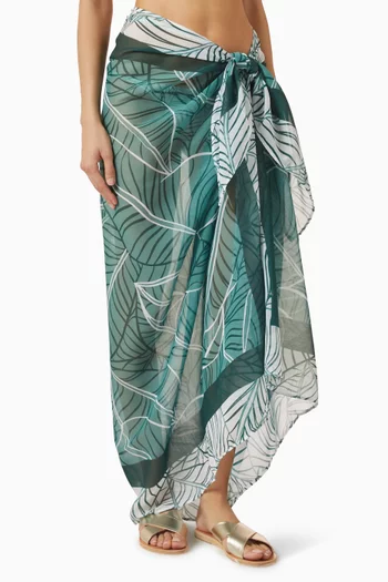 Ruby Long Sarong Pareo