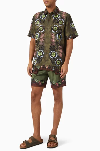 Jack Clay Shirt in Cotton-blend