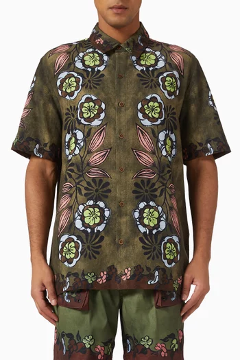 Jack Clay Shirt in Cotton-blend