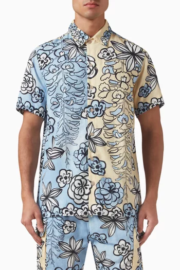 Jack Clay Shirt in Cotton-blend
