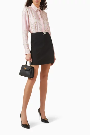 Barocco-print Shirt in Silk