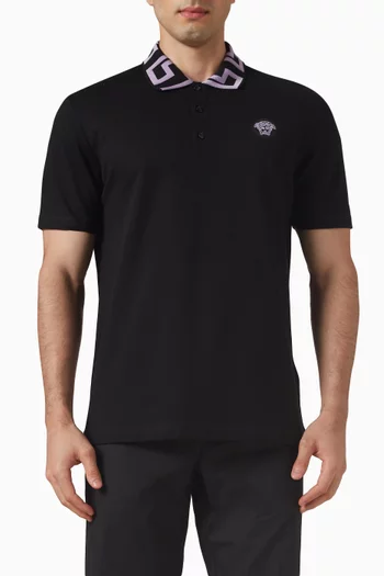 Versace polo shirt mens cheap
