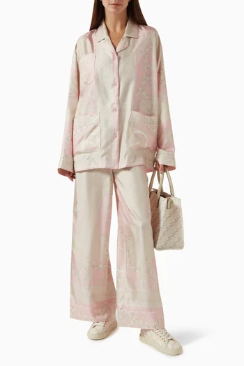 La Coupe De Dieux Barocco Pants in Silk