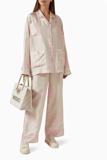 La Coupe des Dieux Oversized Shirt in Silk