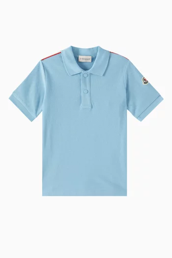 Logo Applique Polo Shirt