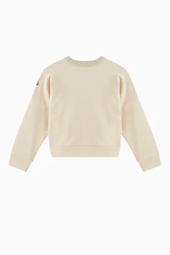 Logo-print Sweatshirt in Cotton