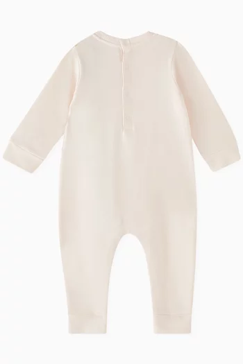 Moncler Logo Print Pyjama in Cotton