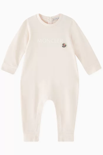 Moncler Logo Print Pyjama in Cotton