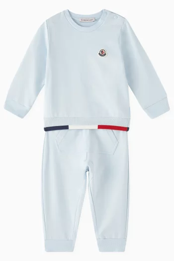 Sweatshirt and Sweatpants Tracksuit Set