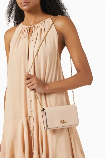 Chloé Iconic Chain Wallet in Calfskin