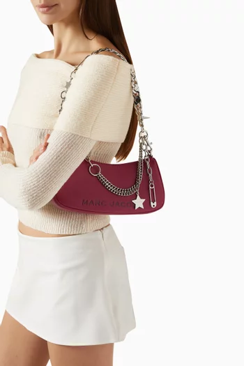 The Star Charm Shoulder Bag in Leather