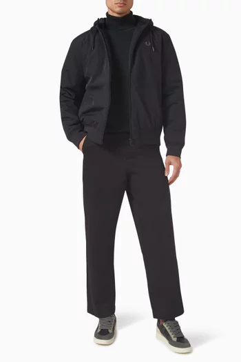 Laurel Wreath Roll Neck Sweater in Wool-blend