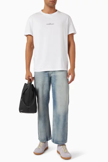 Distressed Jeans in Denim