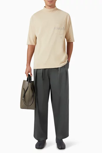 Graffiti Logo T-shirt in Cotton