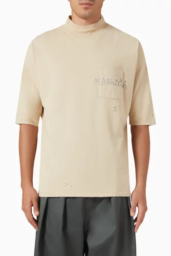 Graffiti Logo T-shirt in Cotton