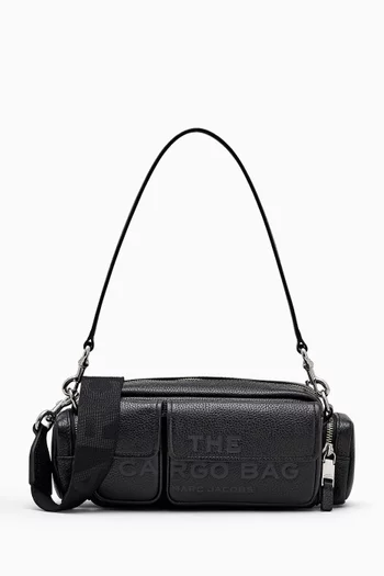 The Cargo Shoulder Bag in Grained Leather