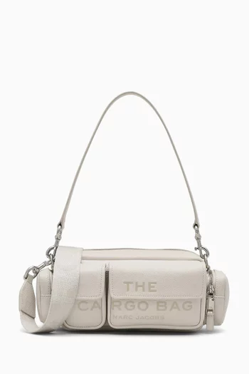The Cargo Shoulder Bag in Grained Leather