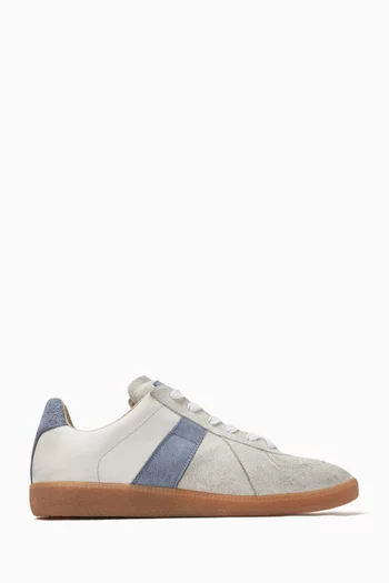 Replica Sneakers in Leather & Suede