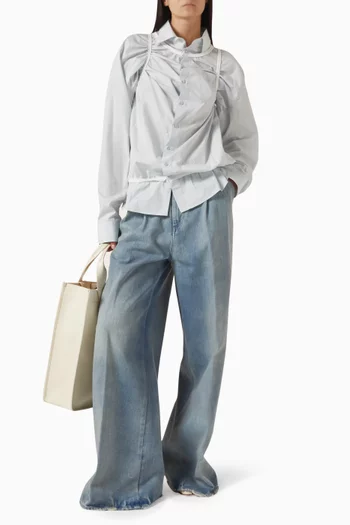 Piping Shirt in Cotton