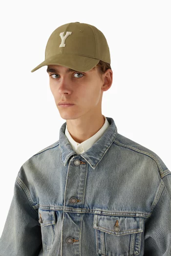 Y Varsity Cap in Cotton