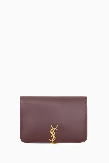 Voltaire Passport Case In Leather