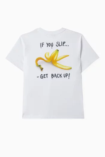 Rodney Slogan T-shirt in Organic Cotton