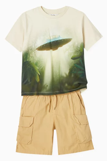 Argod Cargo Shorts in Organic Cotton